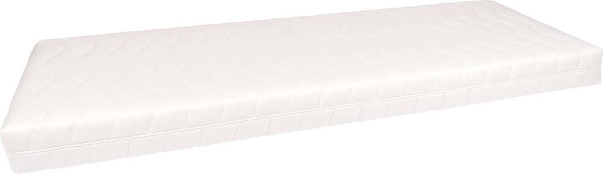 Qouse matras 80x200 cm - SG25 schuim - Afritsbare tijk - 12 cm dik