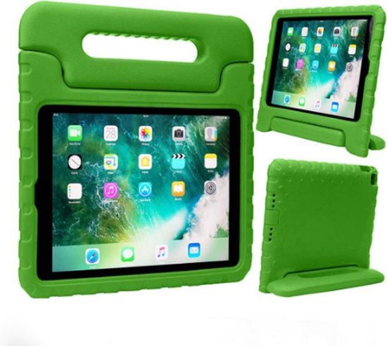 Kidsproof kindvriendelijke groen hoes geschikt voor de Apple iPad hoes Air  1 / Air 2 /... | bol.com