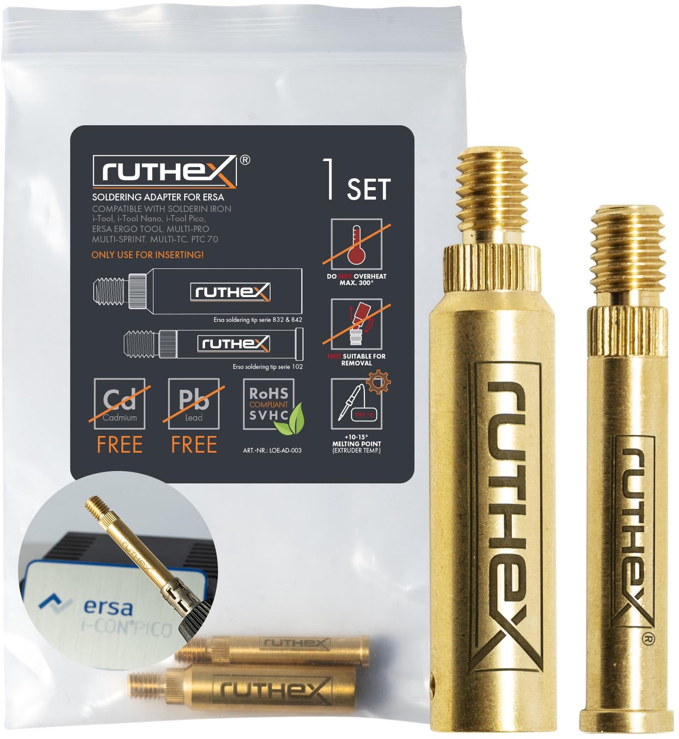 Soldering Iron Tips Adapter - Geschikt voor i-Tool en meer