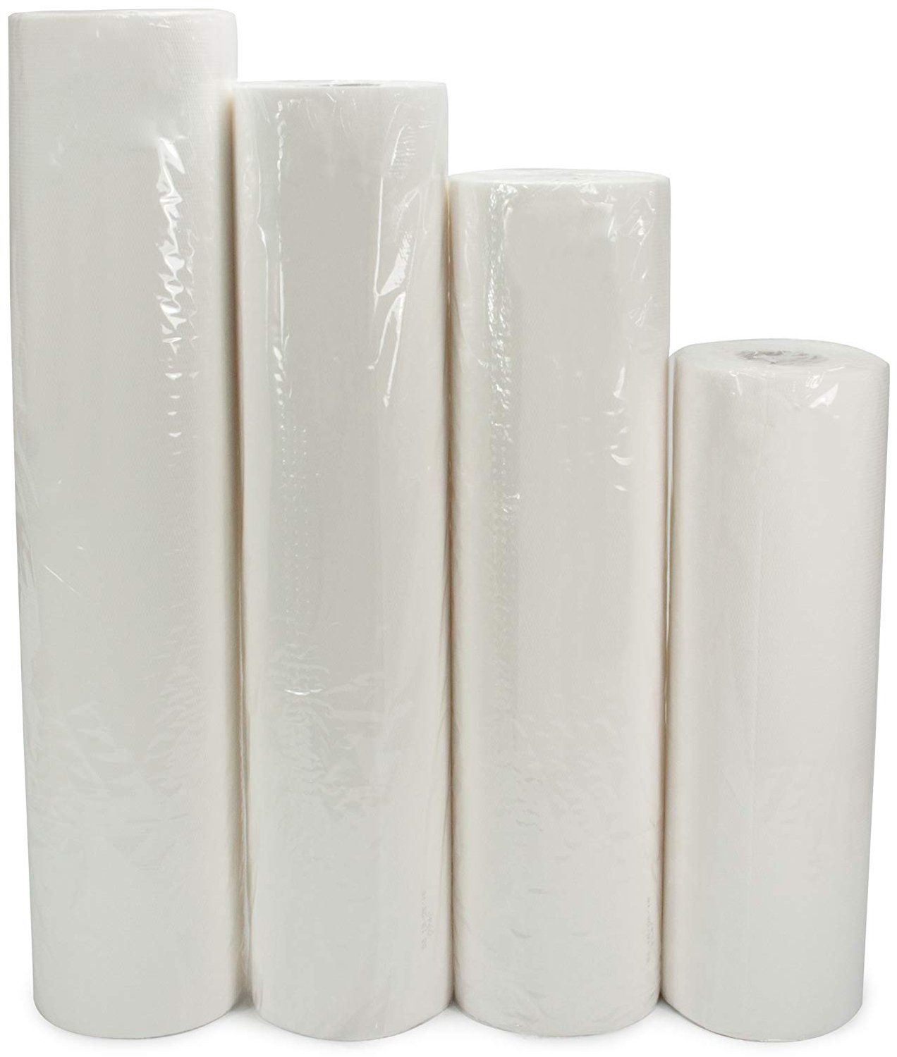 Medische Crepe, 2-laags, 9 Rollen - Wit, 59 cm x 50 m