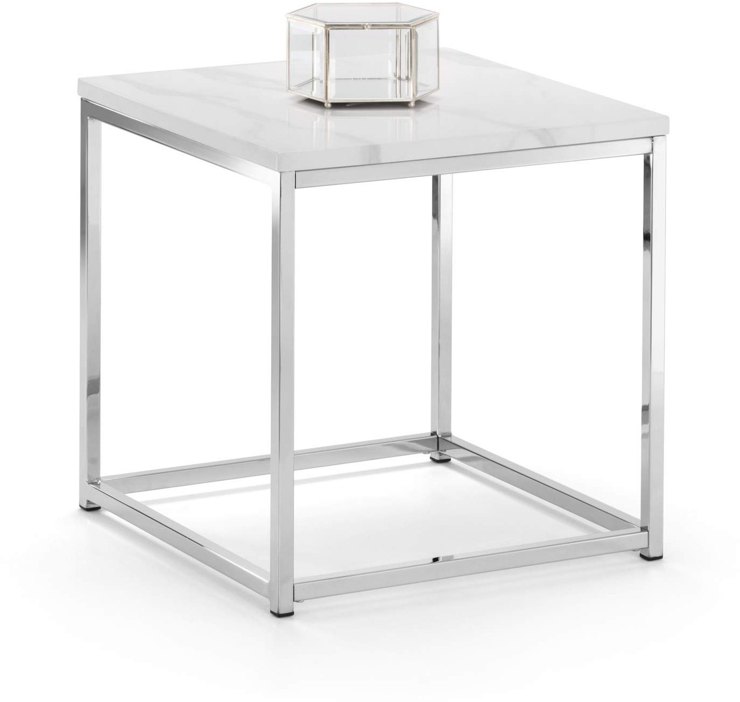 Lampen Tafel met Witte Marmeren Top