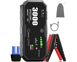 AutoXtreme Jumpstarter en Starthulp voor Auto 12V - Boost Basic 3000 - 480 CCA - met Force Start