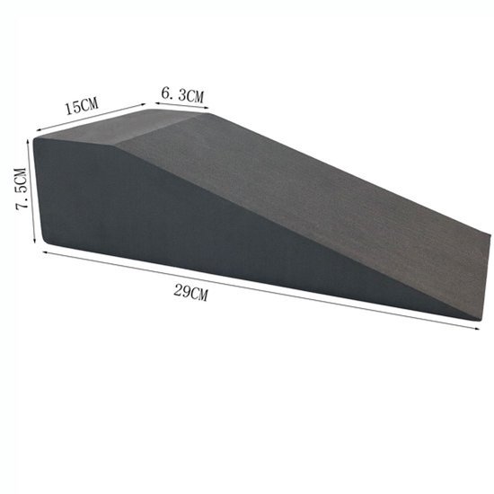 2 STKS Yoga Foam Wig Blokken Squat Wig Blok, Pols Wedge Ondersteunende Voet Oefening Accessoires, Balans, Kracht, Stretch voor Squat Blok, Polsondersteuning, Pilates, Voet Oefening — afbeelding 2