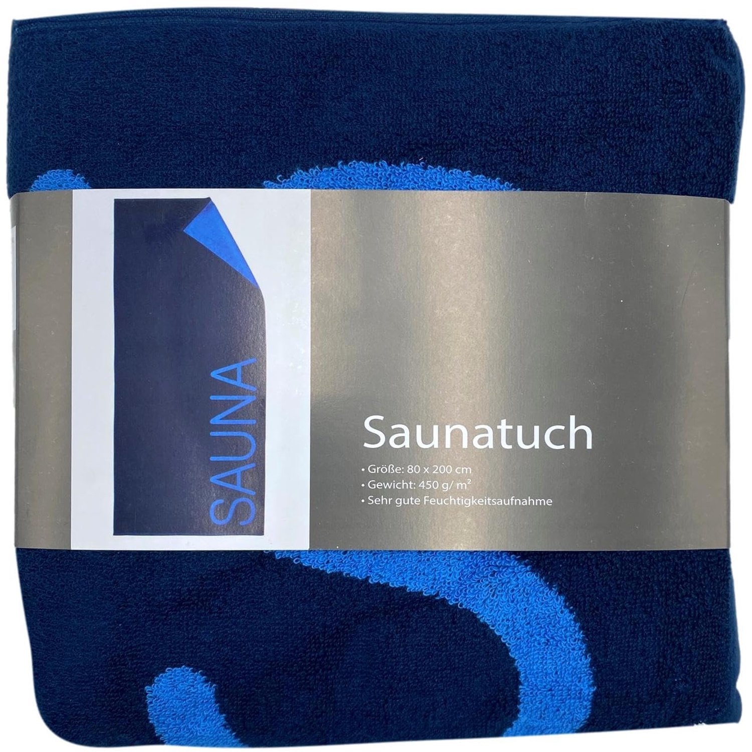 Sauna Towel XXL - Blauw - 80 x 200 cm