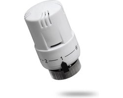Thermostaatkop M30 - Radiatorknop M30 - Wit (M30 - 1,5) - 6-29°C - LET OP DE MAATVOERING !