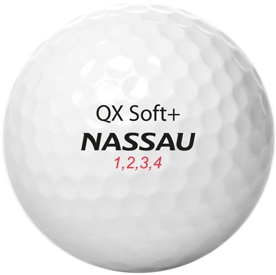 Nassau QX Soft - Golfballen - 12 stuks - Wit van Nassau — afbeelding 4