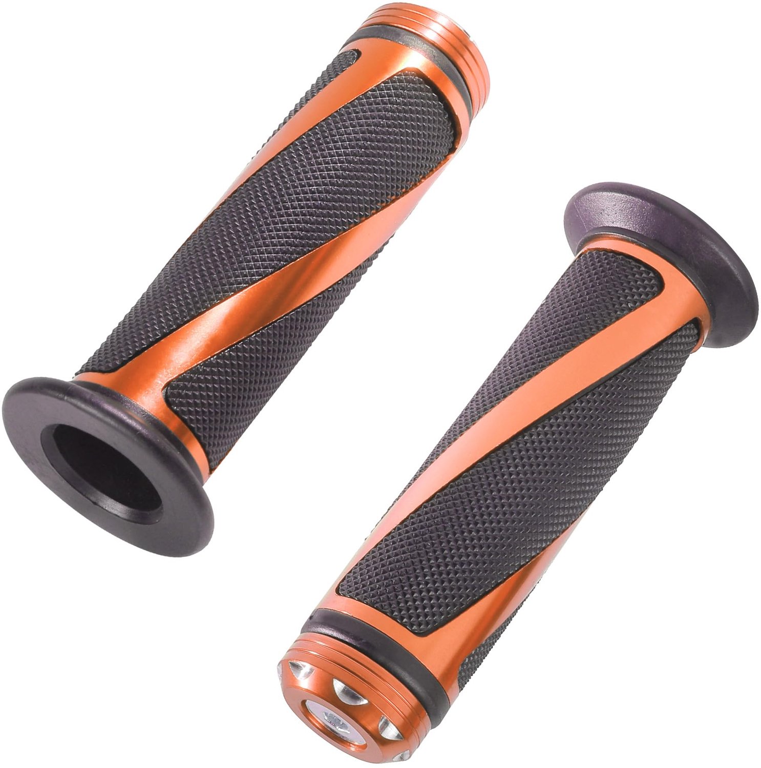 CNC-Aluminium Motorhandgrepen met Antislip Rubber