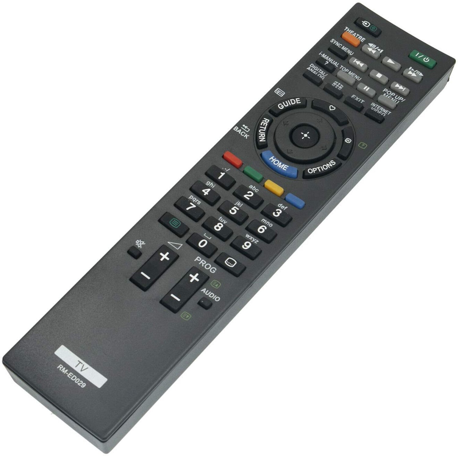 Vervangende Afstandsbediening voor Sony Televisie