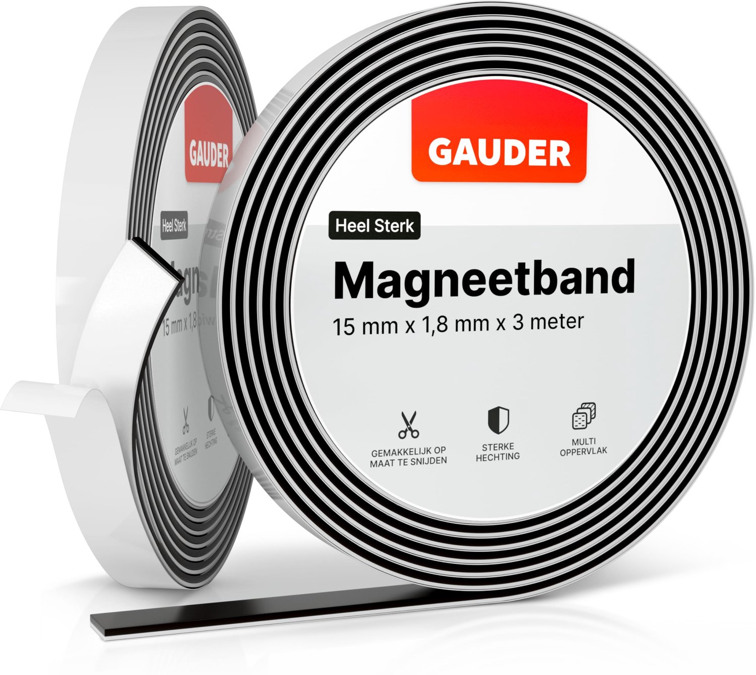 Zelfklevende Magnetische Tape (3 m x 15 mm) - Sterke Hechting