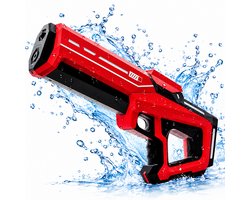 Pumpify Waterpistool – Buitenspeelgoed – Elektrisch Waterpistool – Super Soaker – Waterspeelgoed – Met Flits Bij Ieder Schot – Watergeweer – Speelgoed – 4 Jaar – 5 Jaar – 6 jaar – 7 jaar – 8 jaar – Glock – Waterblaster – Modern Rood