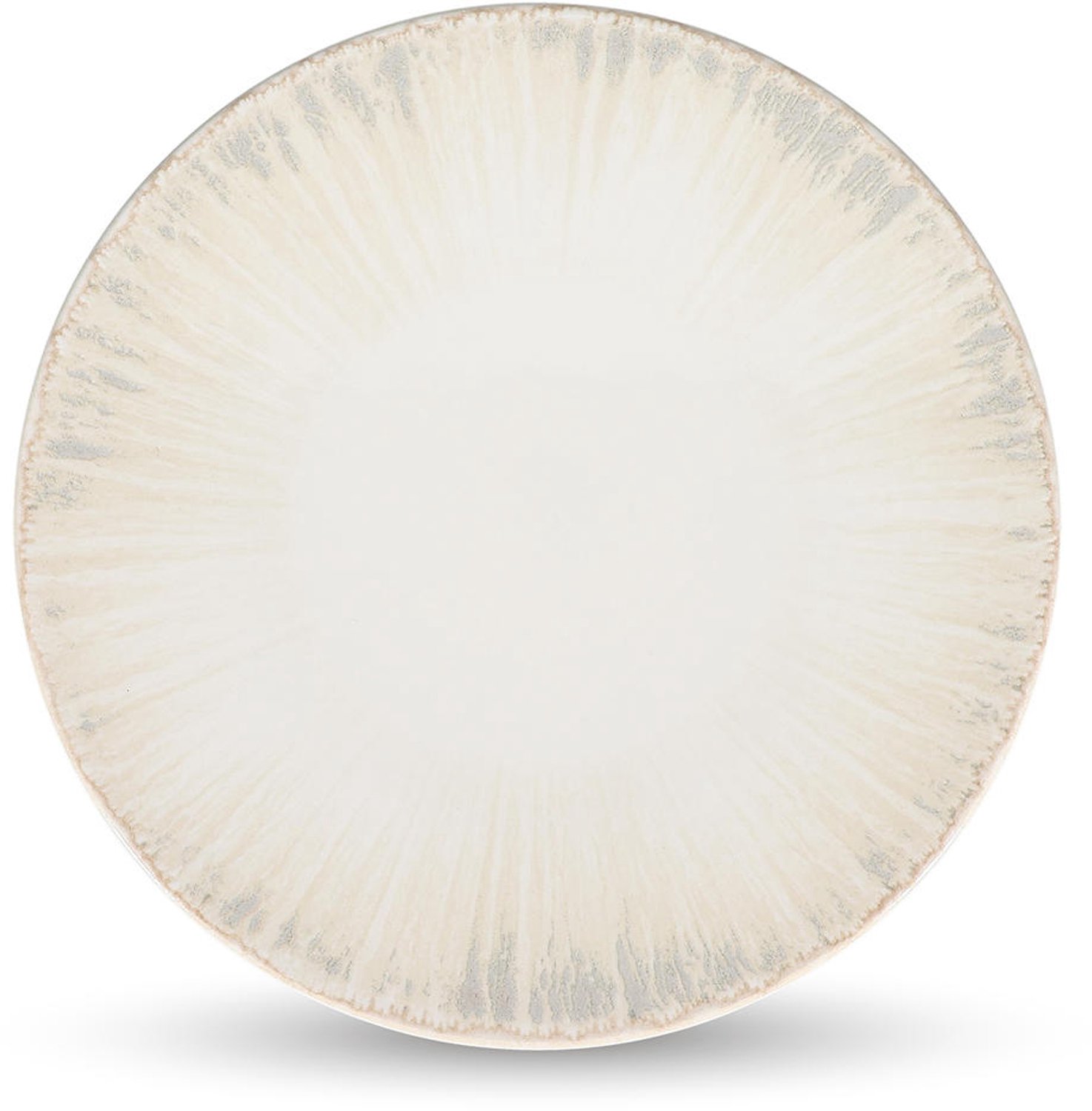 Fameilleur plat bord 32cm grijs Nuance set van 2 - porseleinen eetbord en dinerbord, voor ontbijt, lunch, diner en hoofdgerecht, vaatwasser- en magnetronbestendig, voedselveilig, servies voor thuis, restaurant en horeca, mooi als cadeau