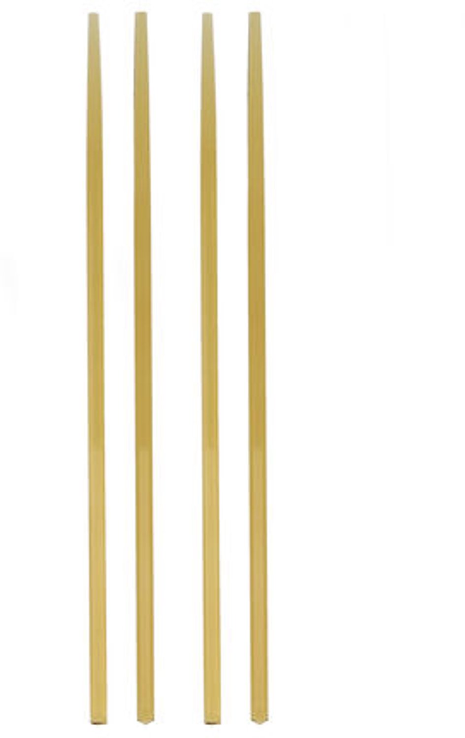 Fameilleur eetstokje glas geel Tilly set van 4 - glazen chopsticks, voor sushi, noodles en Aziatische gerechten, vaatwasserbestendig, voedselveilig, servies voor thuis, restaurant en horeca, mooi als cadeau