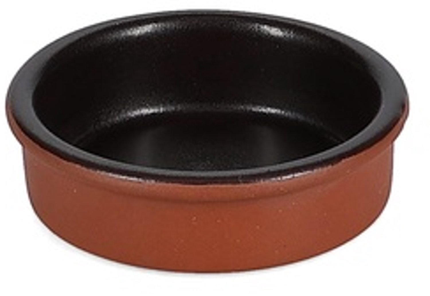 Fameilleur ovenschaal 7,5xH2,5cm zwart Forno - braadslee en serveerschaal, voor ovenschotels, lasagne, gratin en desserts, vaatwasser- en magnetronbestendig, ovenbestendig, voedselveilig, servies voor thuis, restaurant en horeca, mooi als cadeau