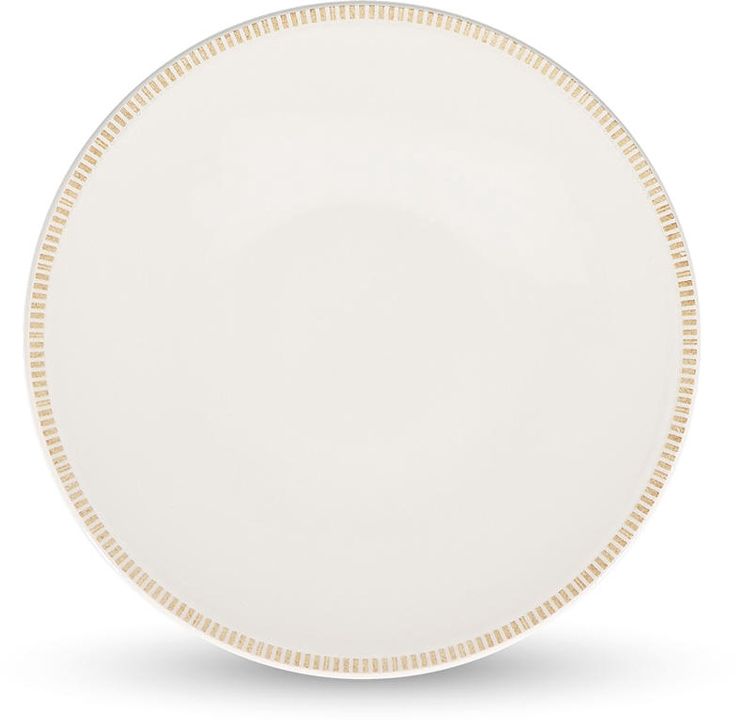 Fameilleur plat bord 27cm beige Linea set van 6 - porseleinen eetbord en dinerbord, voor ontbijt, lunch, diner en hoofdgerecht, vaatwasser- en magnetronbestendig, voedselveilig, servies voor thuis, restaurant en horeca, mooi als cadeau