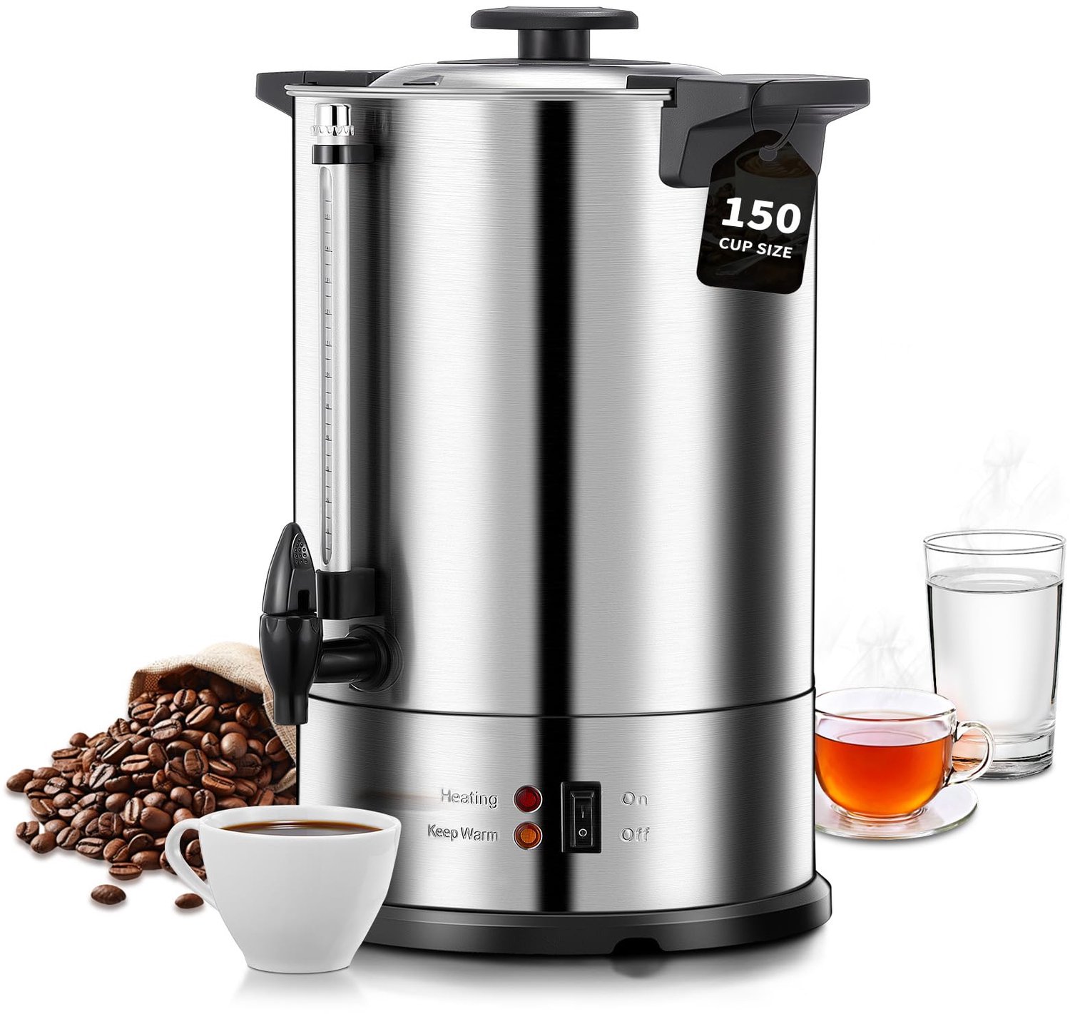Professionele Koffiemaker met 15L Capaciteit
