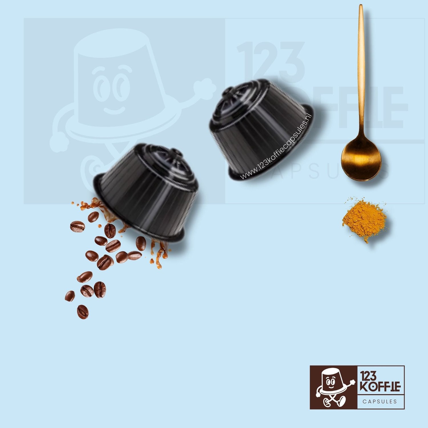 Ginseng koffie capsules A Modo Mio 16 stuks Sandemetrio