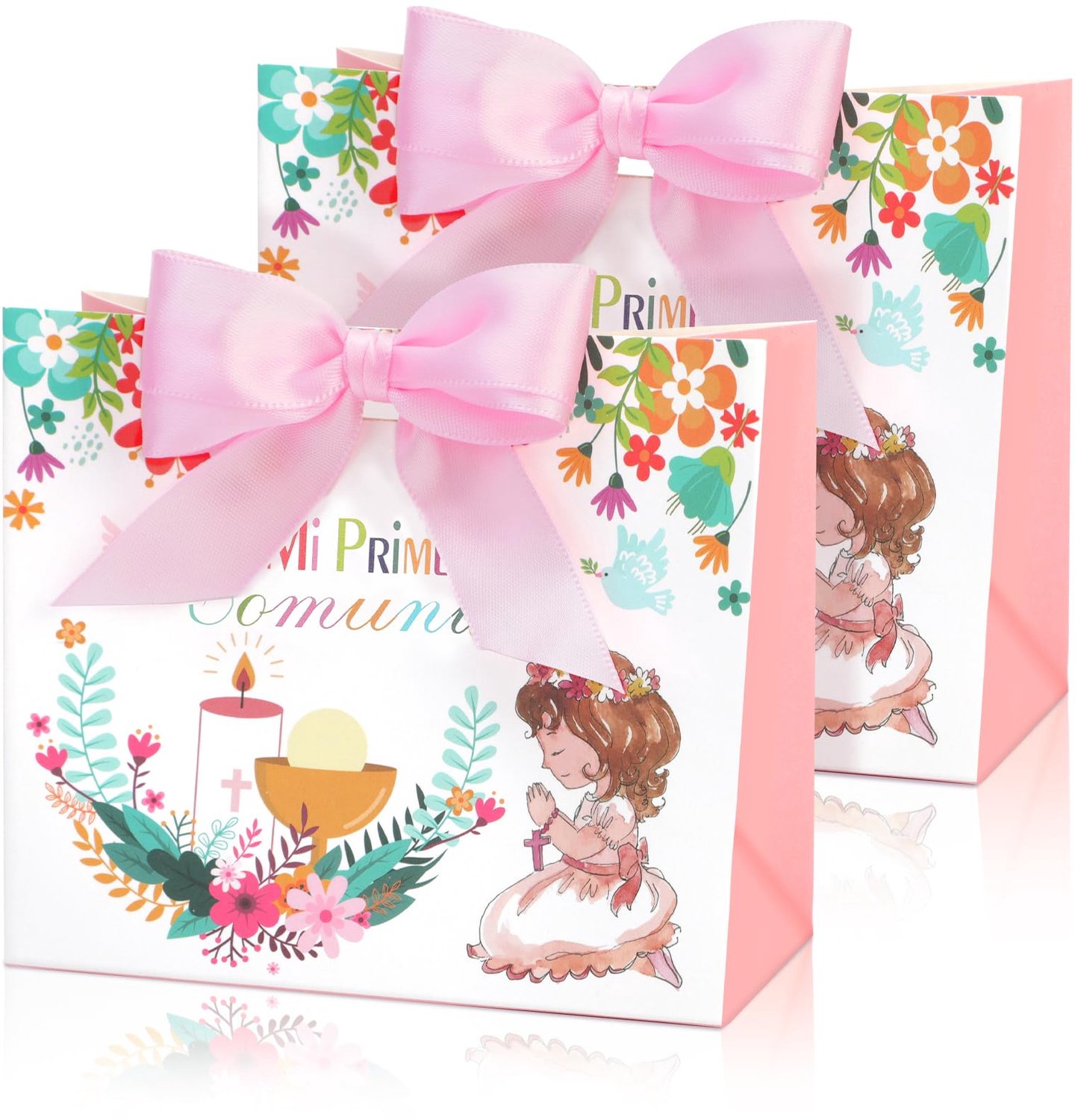 Cajas 12 Stuks - Roze Cajas - Communie Cajas - Cadeau Cajas - Cajas voor Kinderen - Cajas voor Feestjes - Cadeauboxen