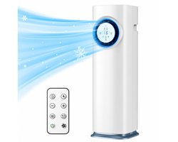 Mobiele Airco 3-in-1 – Compressor Airconditioner met Koelen en Verwarmen – Afstandsbediening – 3…