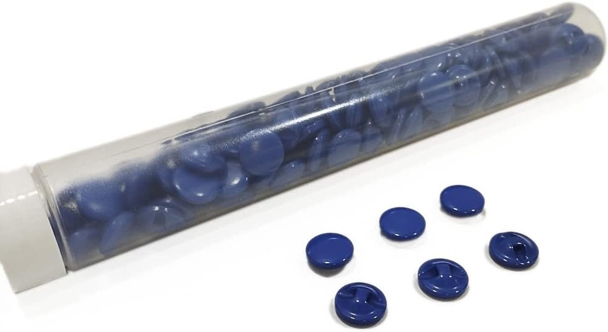 Halve bal van donkerblauw hars, 144 stuks/buis, 13 kleuren en 4 maten om uit te kiezen, kunsthandwerk, naaien, knutselen, passe-partout, (3233, 11 mm)