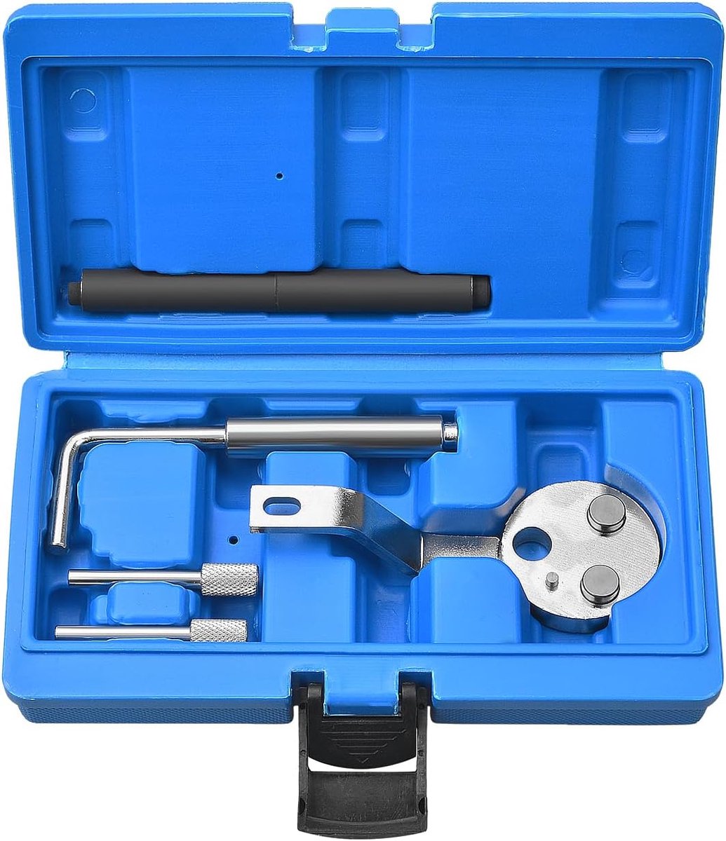 Instelgereedschap, tandriemgereedschap, vergrendelingsgereedschap voor krukassen, vergrendelingsgereedschap, compatibel met Ford Transit 2.2 TDCi