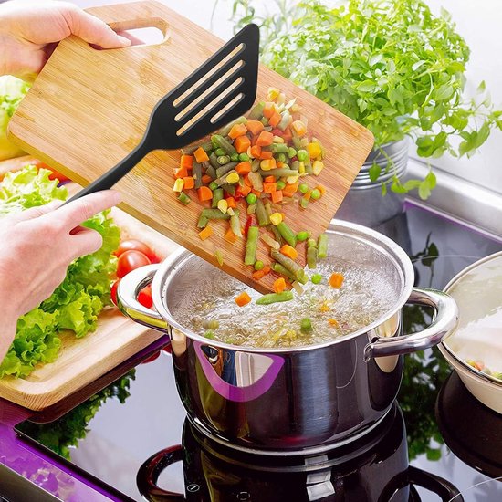 Spatel grillset 2 stuks hittebestendige turner spatel — afbeelding 3