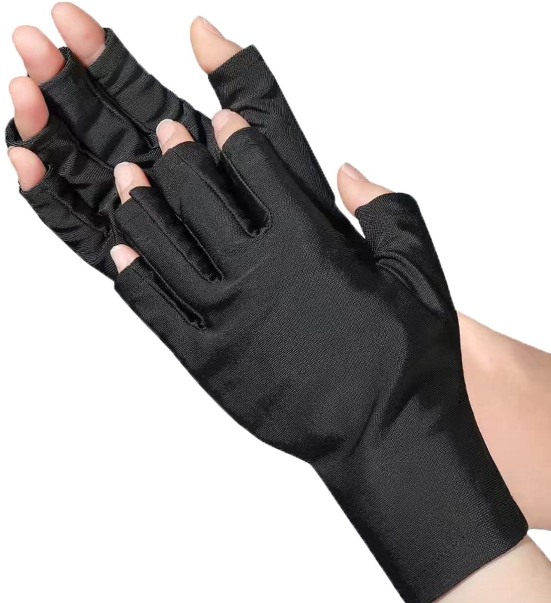 UV-handschoenen voor manicure, handbescherming tegen uv-licht van de drooglamp, manicure-handschoen van gel