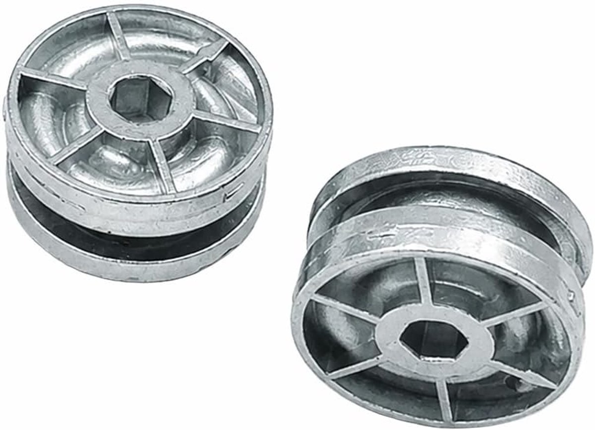 Moer 115349 Ø25mm compatibel voor IKEA TYSSEDAL en HEMNES