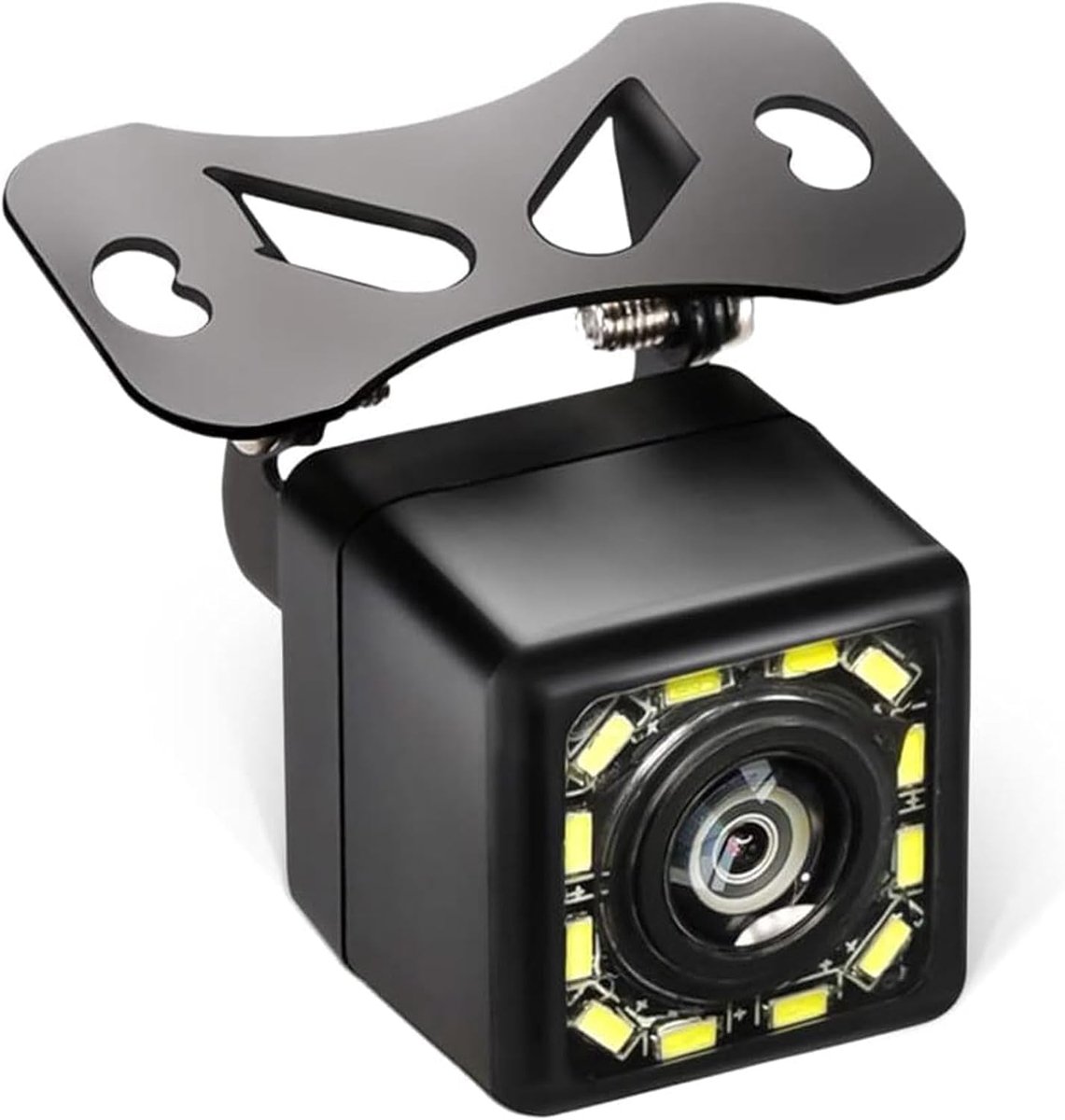 Achteruitrijcamera voor auto, met 12 leds, nachtzicht, waterdicht en stofdicht, met 170 graden hoek, universeel, voor auto, SUV, voertuig, vrachtwagen
