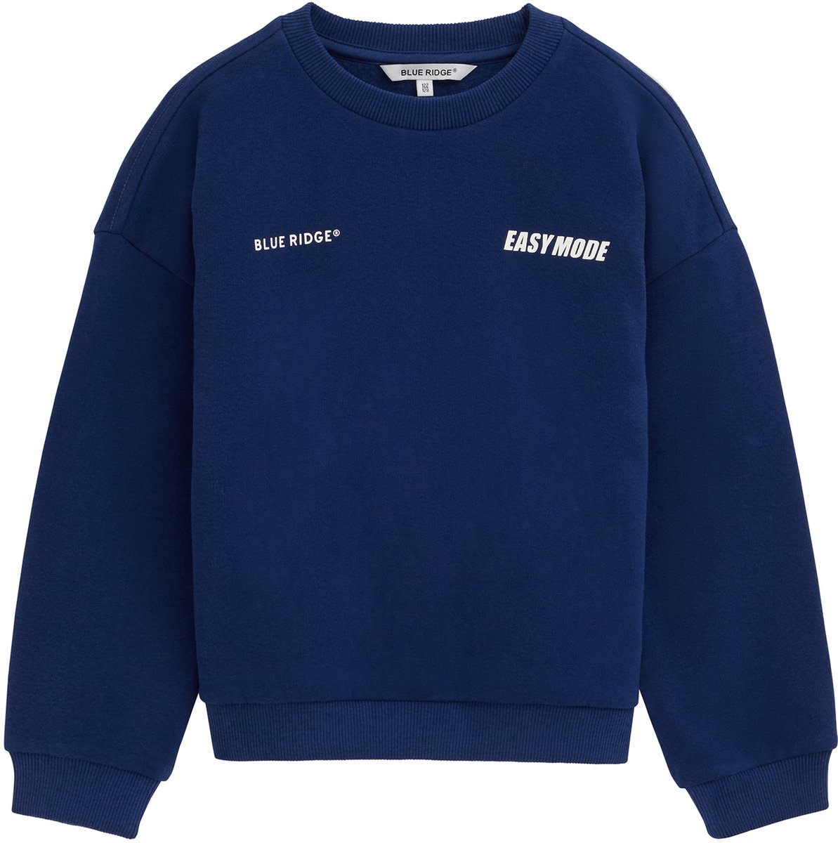 WE Fashion Jongens relaxed fit sweater met opdruk