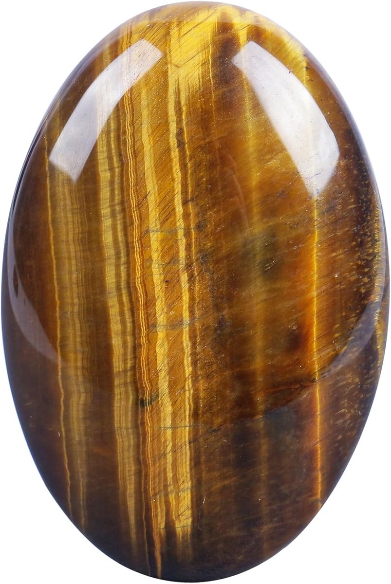 Zorgstenen, Natuurlijke Ovale Palm Tas Genezingskristal Massage Spa Energiesteen
