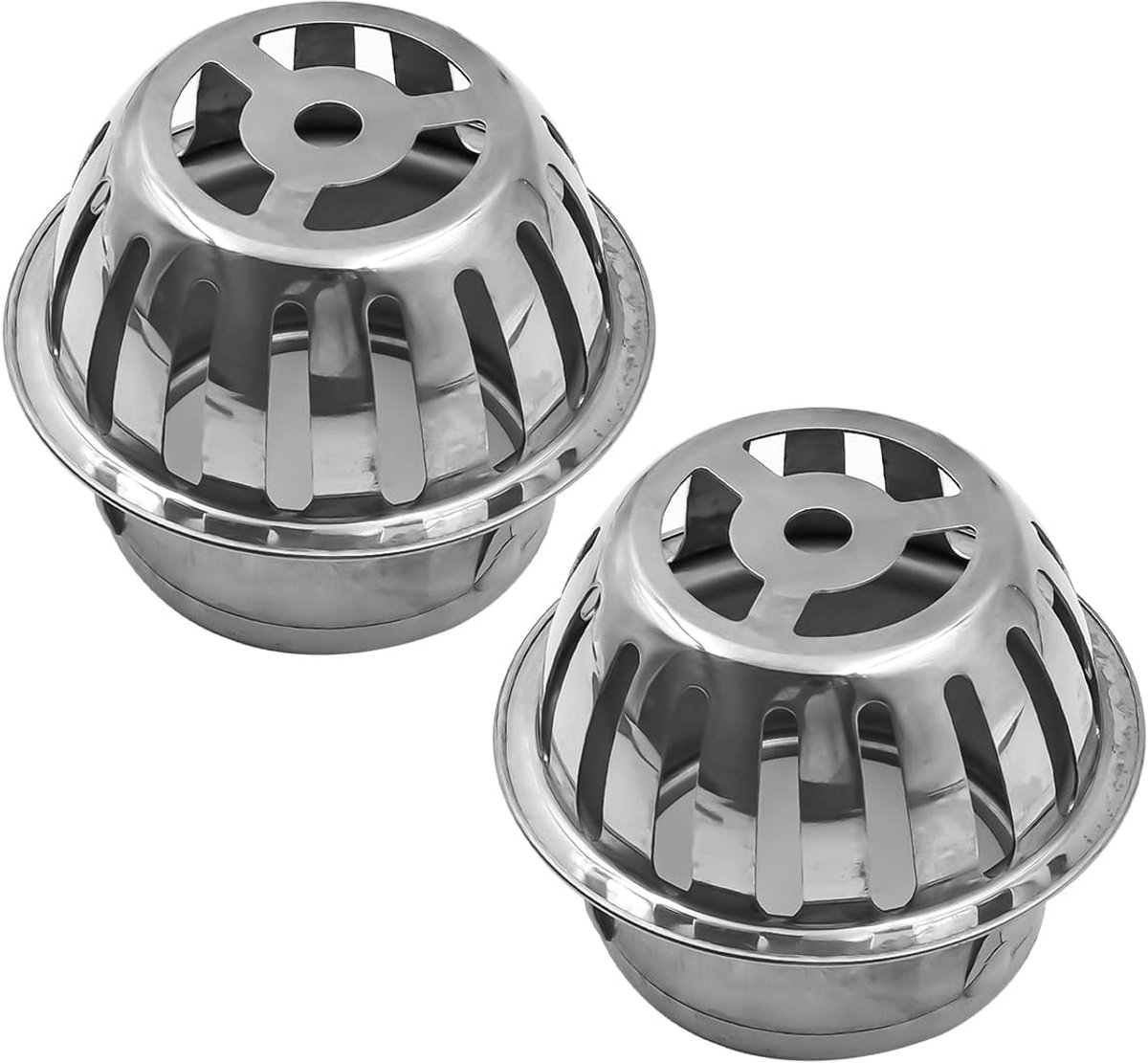 2 stuks dakgootbladbeschermers, regenpijpbescherming dakgootbescherming bladvanger voor dakpijpen bladvervuiling mos (voor buizen met een diameter van 78-98 mm)