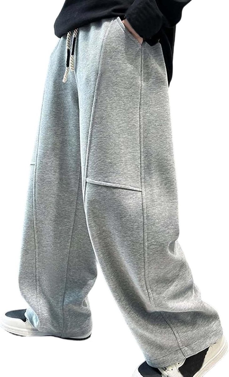 Katoen kinderen cargo joggen casual elastische taille dagelijks meerdere zakken zacht comfortabel sport mode zachte kleding A13