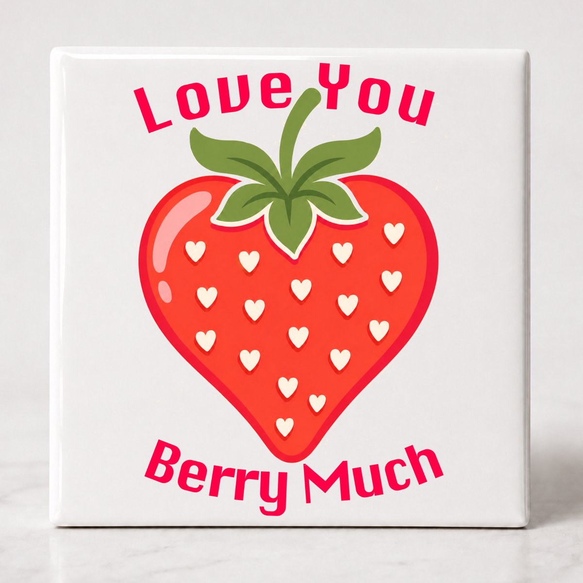 Tegel spreuk Love you Berry Much