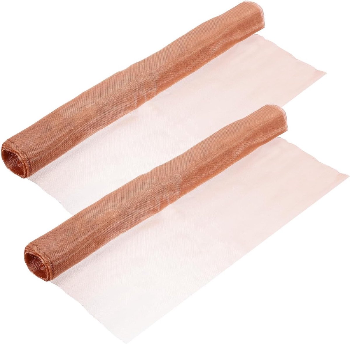 Set van 2 Koper Gaas, 300 x 91 cm, 40 Mesh, Dichte Filterzeef voor Tuin, Afsluiting en Destillatie