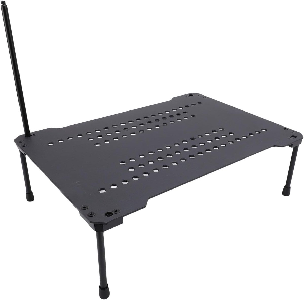 Verstelbare Opvouwbare Campingtafel van Aluminium voor Buiten, BBQ en Picknick met Opbergtas
