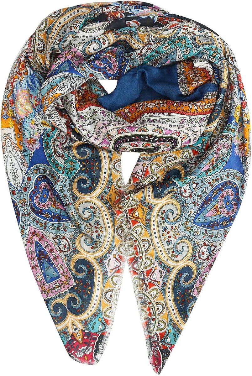 Doek, zijde, modal, sjaal, luxe mode, sjaals, damesmode, clair black - design, made in Germany