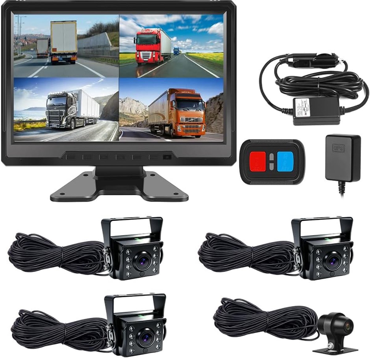 Truck recorder, 7 inches en 10 inches (Truck recorder-H10)