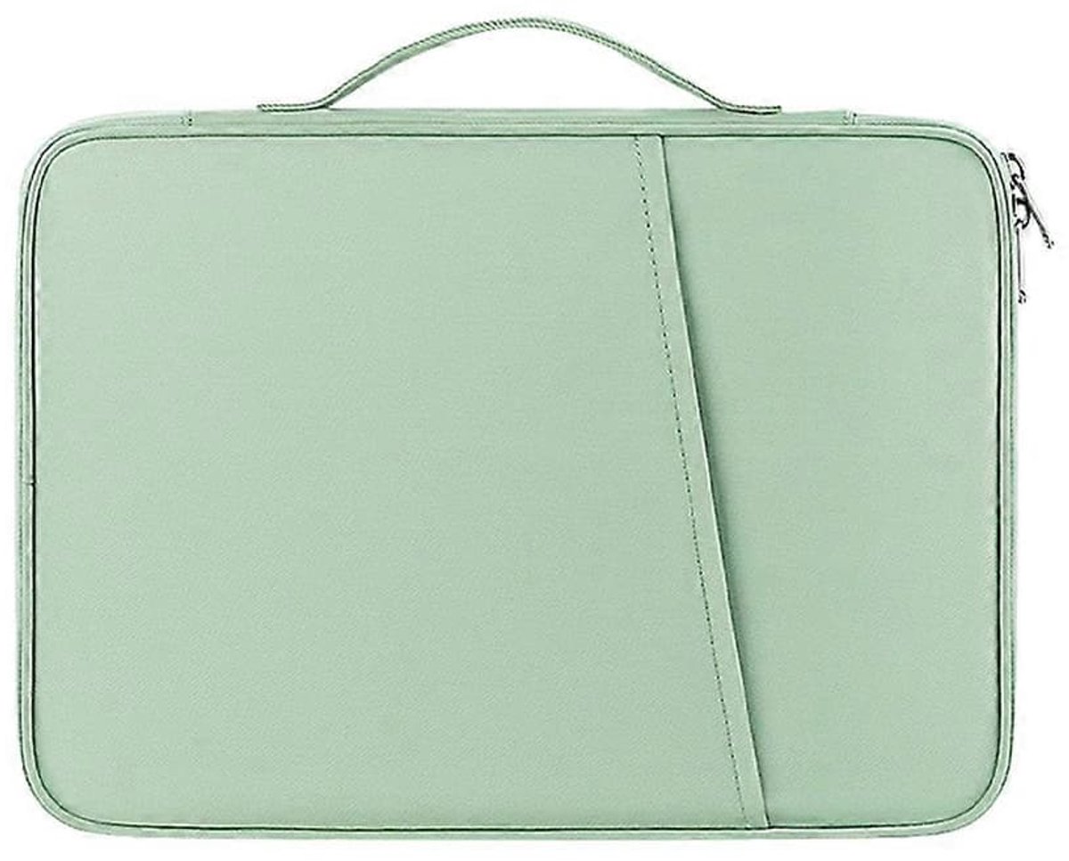 Beschermhoes voor tablet-pc, draagtas voor e-reader, reistas voor tablet-pc, geschikt voor tablets van 10,8-11 inch, lichtgroen