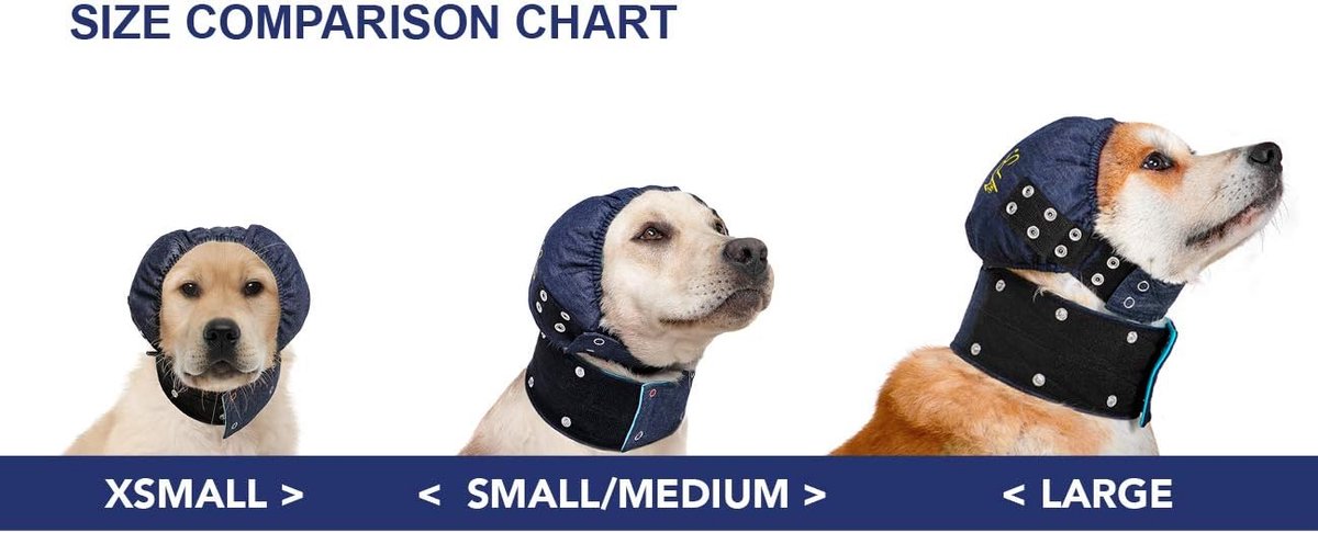 Medical Pet Shirt, Head Cover voor Hond, Medium