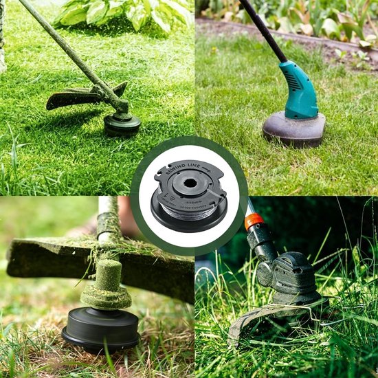 Spoelen (Ø 1,6 mm 4,9 m lengte), reservespoel compatibel met Bosch accu-grastrimmer EasyGrassCut 23/26/18/18-230/18-260/18-26, geschikt voor accu-grastrimmer EasyGrassCut — afbeelding 5