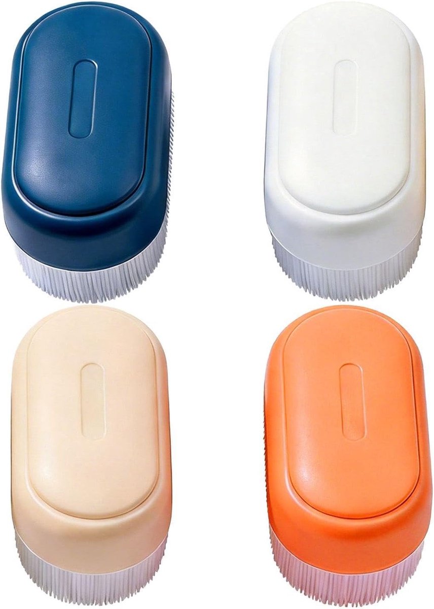 4Pcs Multifunctionele Het Schoonmaken Borstels, Kwetsen Geen Kleren, Gemakkelijk Te Houden, Wasserijborstels Met - ShopVlot
