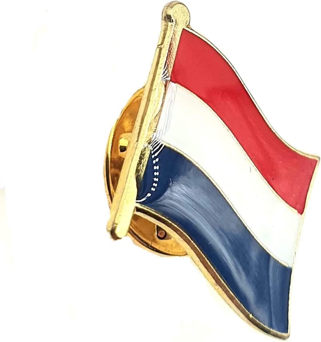Nederlands Europa EU metalen landenvlag speld badge, Metaal