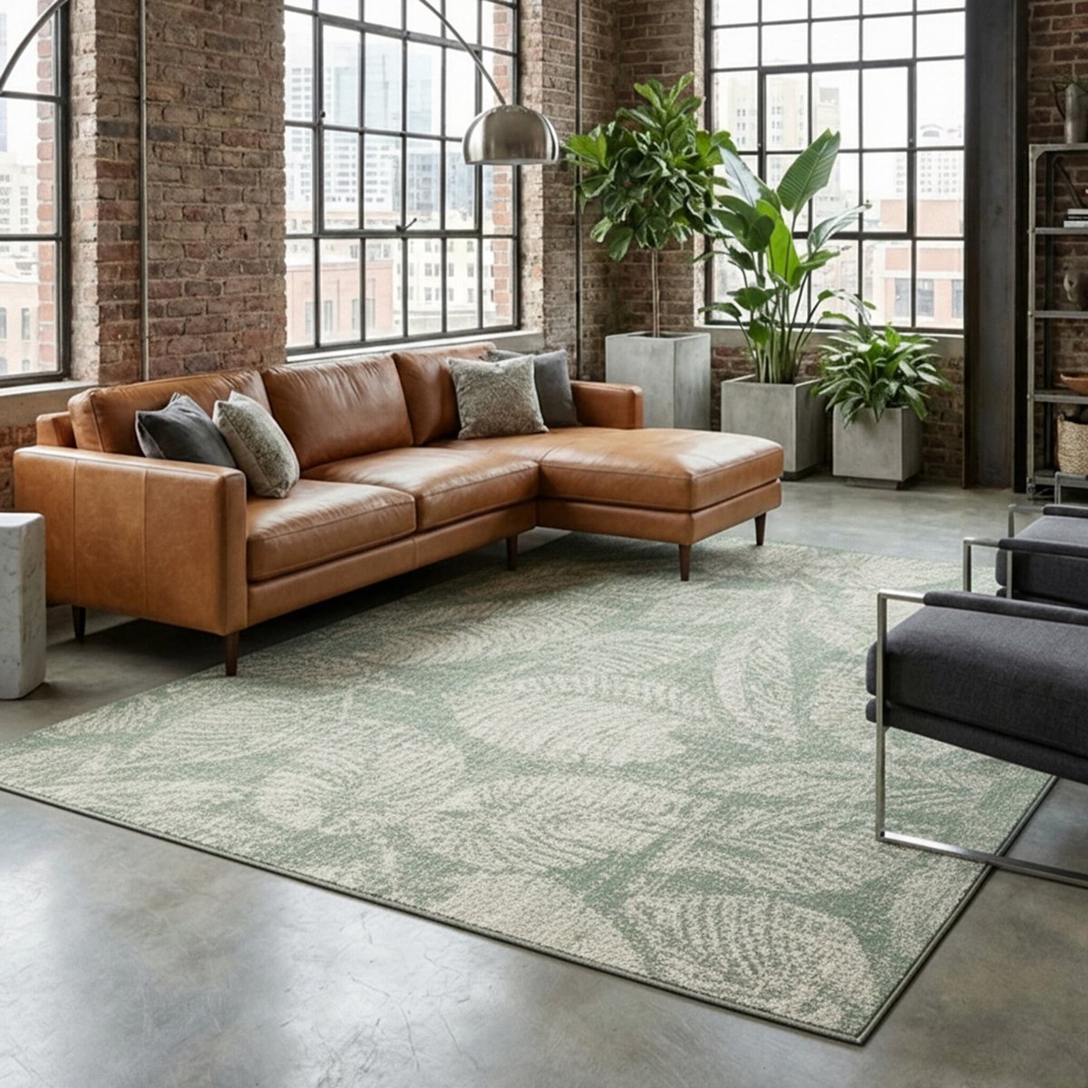 FRAAI Vintage vloerkleed - Wonder Leaves | Bohemian look - 185x275cm