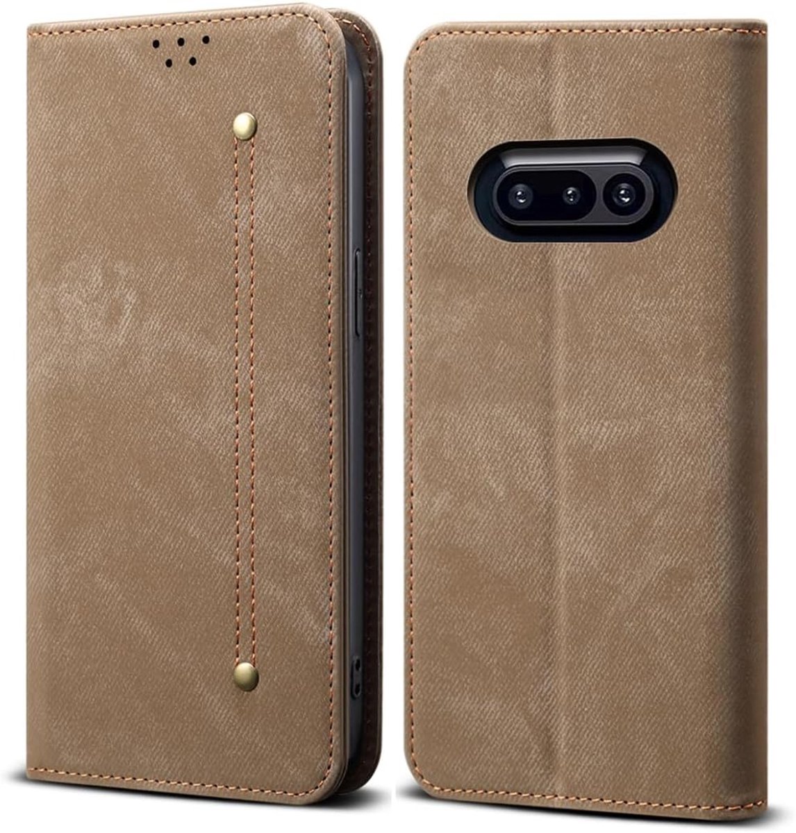 Portemonnee-hoes voor Nothing Phone (3a), kaartsleuven, magnetische sluiting, standaard, portemonnee, flip case, lederen hoes voor Nothing Phone (3a)-04