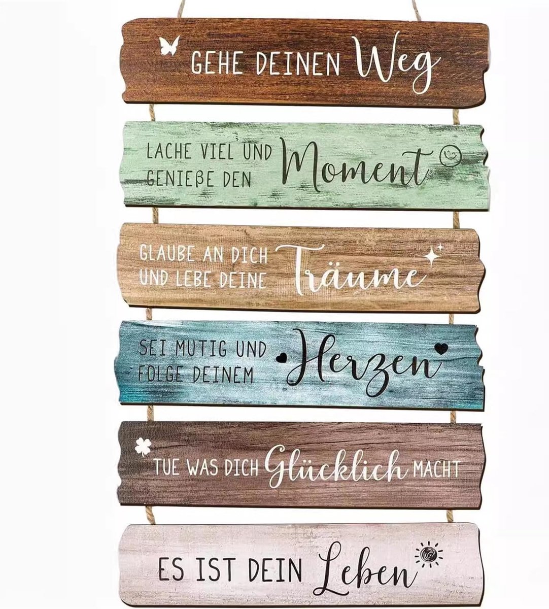 Geschenken voor jongens meisjes wandbord houten bord met spreuk inspirerende citaten wandafbeeldingen plankenlook familie afbeelding wanddecoratie motivatie bord voor slaapkamer