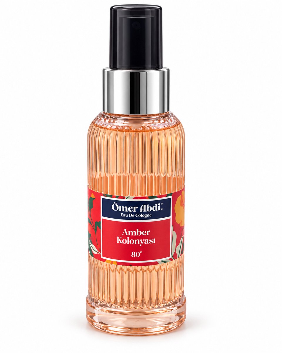 Omer Abdi Tuncer - Amber Cologne - Amber Eau de Cologne - Spray - 100 ml - Aftershave
