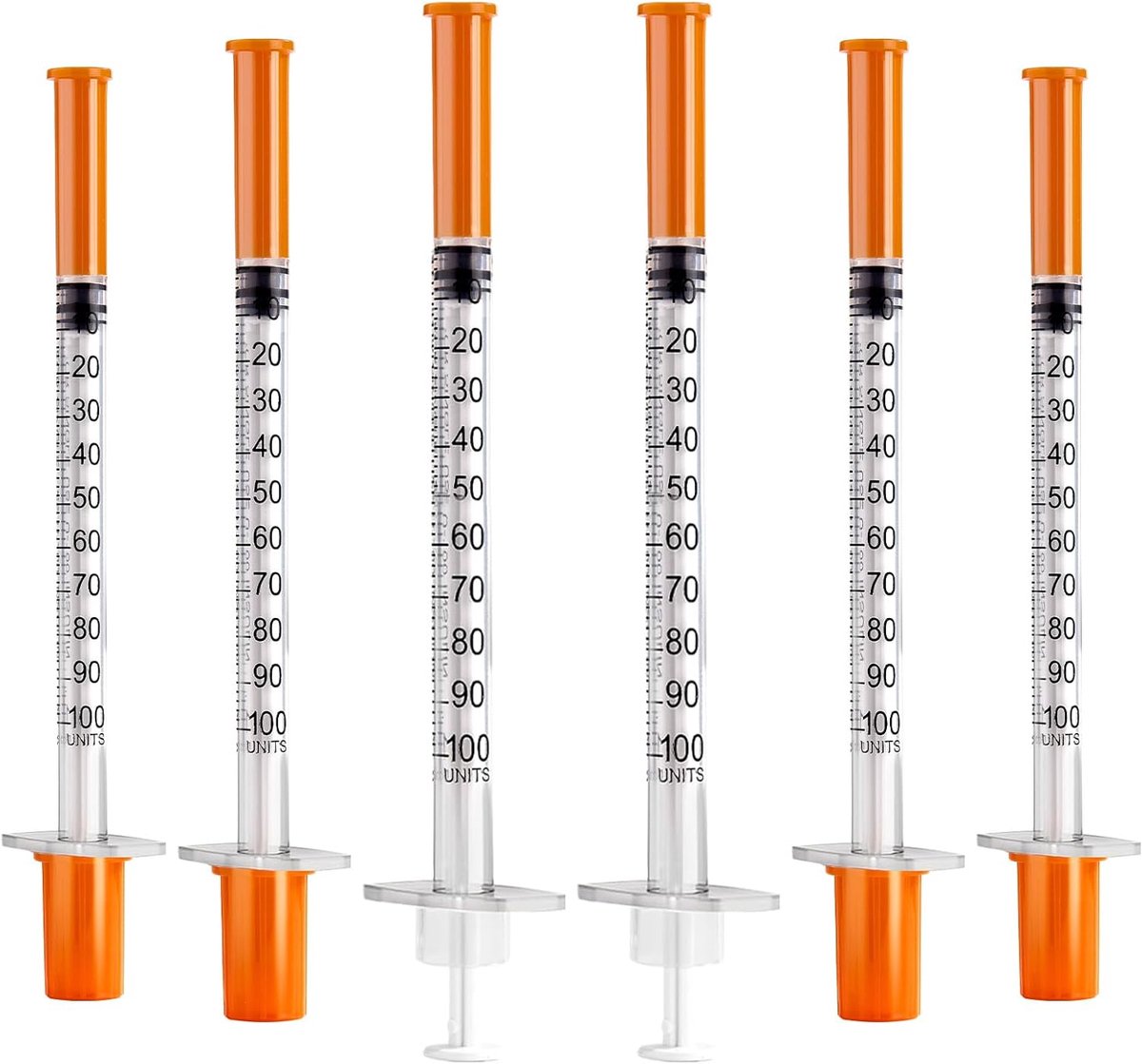 30 stuks 1ml kunststof buisje 32G 6mm afzonderlijk verzegeld Individueel verpakt, voor laboratoriummeting, vloeistofscheiding, dierenartikelen