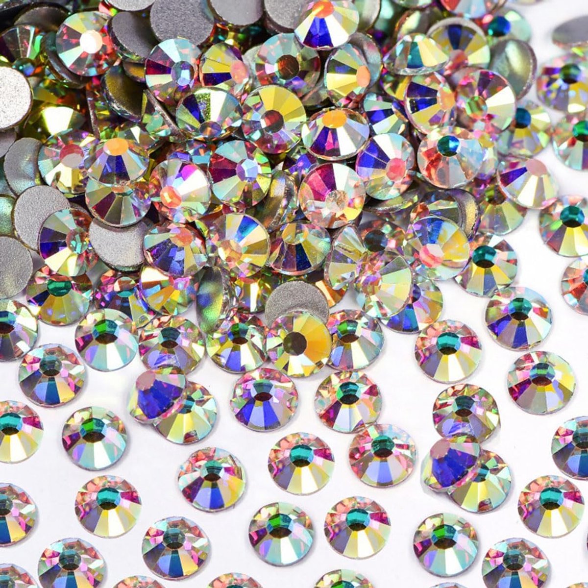 Rhinestones voor Textiel o1440 Hoge Kwaliteit Schokbestendig Glas Stonen met Zelfklevende Bodem -3.2mm Rhinestones Hotfix