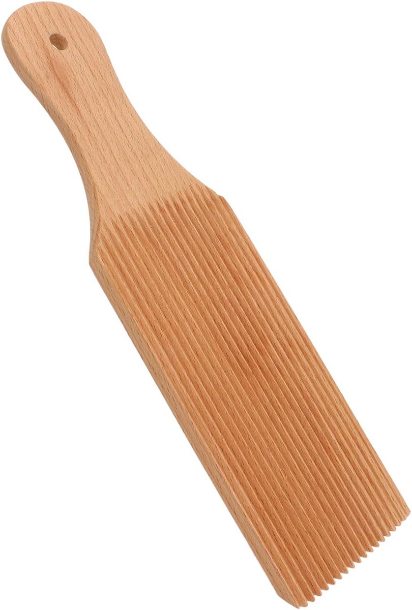 Noedelplank voor gnocchi houten gnocchi- pasta-stripper snijmes pastaplank voor authentieke zelfgemaakte noedels en boter zonder plakken pin keukengereedschap