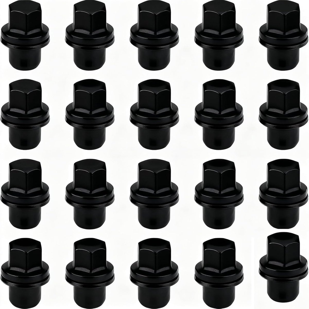 Moeren LR068126 RRD500290 zwart voor Land Rover Discovery IV